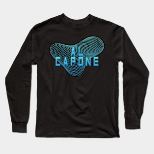 Geometric Line Al Capone Long Sleeve T-Shirt